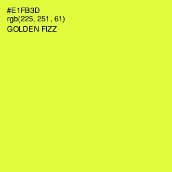 #E1FB3D - Golden Fizz Color Image