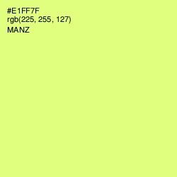 #E1FF7F - Manz Color Image