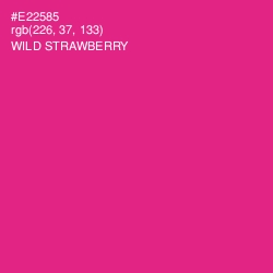 #E22585 - Wild Strawberry Color Image