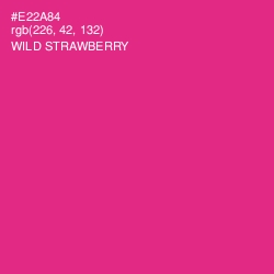 #E22A84 - Wild Strawberry Color Image