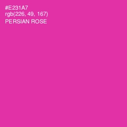 #E231A7 - Persian Rose Color Image