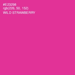 #E23298 - Wild Strawberry Color Image