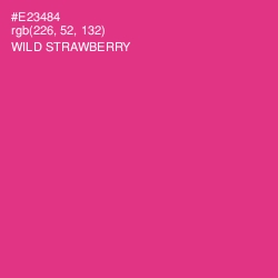 #E23484 - Wild Strawberry Color Image