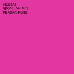 #E236A1 - Persian Rose Color Image