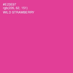 #E23E97 - Wild Strawberry Color Image