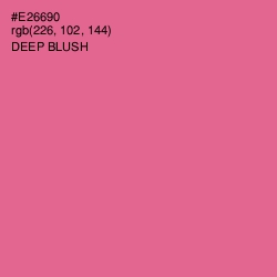#E26690 - Deep Blush Color Image