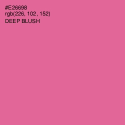 #E26698 - Deep Blush Color Image