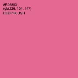 #E26893 - Deep Blush Color Image