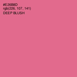 #E26B8D - Deep Blush Color Image