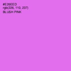 #E26EED - Blush Pink Color Image