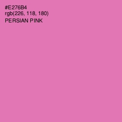 #E276B4 - Persian Pink Color Image