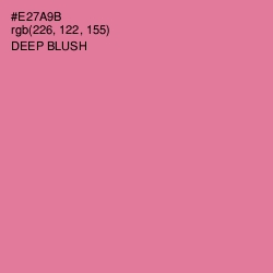 #E27A9B - Deep Blush Color Image