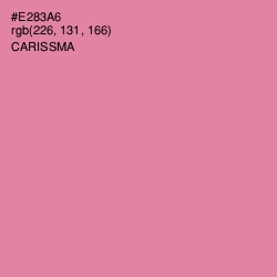#E283A6 - Carissma Color Image