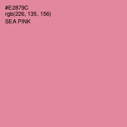 #E2879C - Sea Pink Color Image
