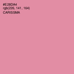 #E28DA4 - Carissma Color Image