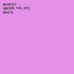 #E291E7 - Lavender Magenta Color Image