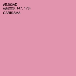 #E293AD - Carissma Color Image