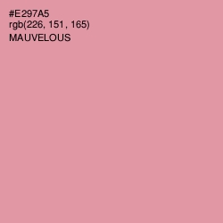 #E297A5 - Mauvelous Color Image