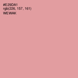#E29DA1 - Wewak Color Image
