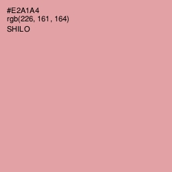 #E2A1A4 - Shilo Color Image