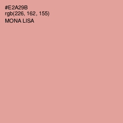 #E2A29B - Mona Lisa Color Image