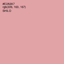 #E2A3A7 - Shilo Color Image