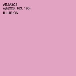 #E2A3C3 - Illusion Color Image