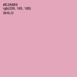 #E2A5B9 - Shilo Color Image