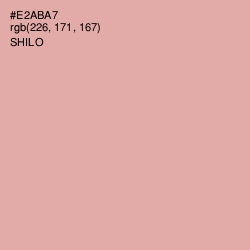 #E2ABA7 - Shilo Color Image