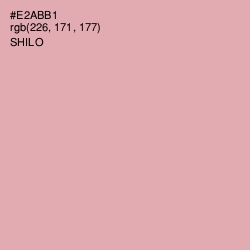 #E2ABB1 - Shilo Color Image