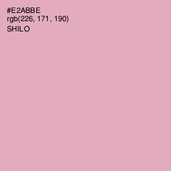 #E2ABBE - Shilo Color Image