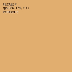 #E2AE6F - Porsche Color Image