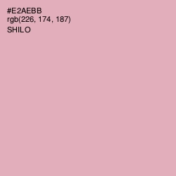 #E2AEBB - Shilo Color Image