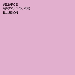 #E2AFCE - Illusion Color Image