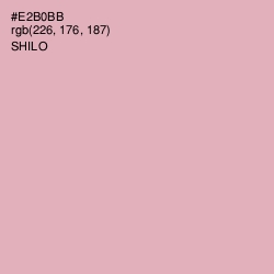 #E2B0BB - Shilo Color Image