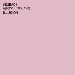 #E2BAC6 - Illusion Color Image