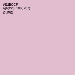 #E2BCCF - Cupid Color Image