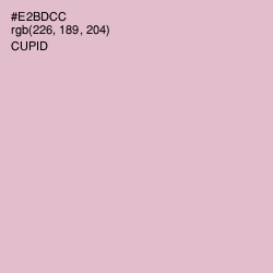 #E2BDCC - Cupid Color Image