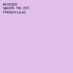 #E2C0ED - French Lilac Color Image