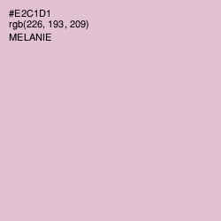 #E2C1D1 - Melanie Color Image