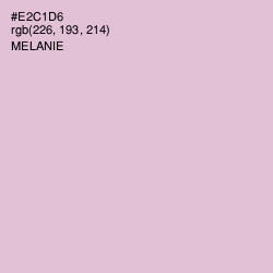 #E2C1D6 - Melanie Color Image