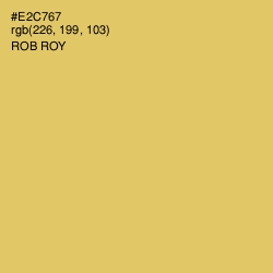 #E2C767 - Rob Roy Color Image
