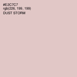 #E2C7C7 - Dust Storm Color Image