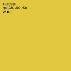 #E2C83F - Saffron Color Image