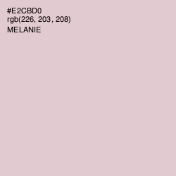 #E2CBD0 - Melanie Color Image