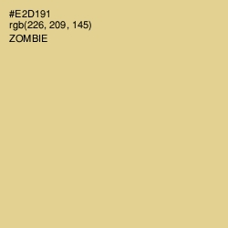 #E2D191 - Zombie Color Image