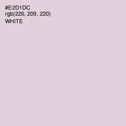 #E2D1DC - Bizarre Color Image