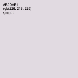 #E2DAE1 - Snuff Color Image