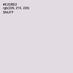 #E2DBE2 - Snuff Color Image