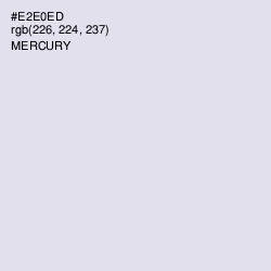 #E2E0ED - Mercury Color Image